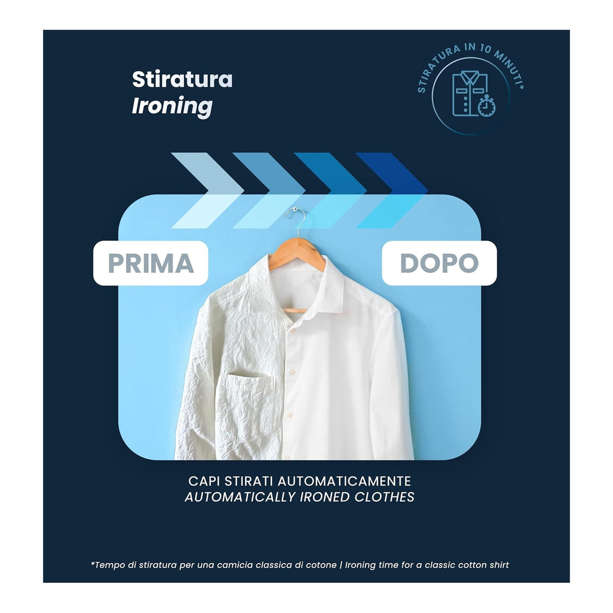 ARDES ARMST02D ASCIUGA E STIRA CAMICIE