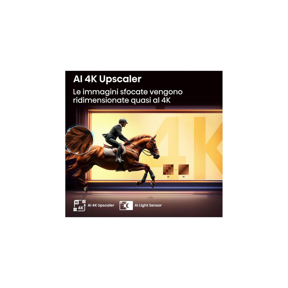 HISENSE 75A69Q TV LED 75'' SMART TV UHD 4K DVB-T2 HEVC /S2/C MPEG4