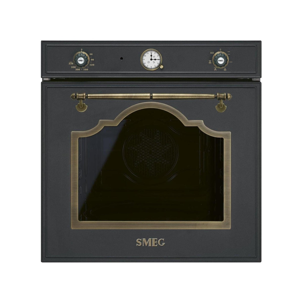 SMEG SF67C1AO FORNO DA INCASSO ELETTRICO VENTILATO SERIE CORTINA 70LT 6 FUNZIONI COLORE ANTRACITE CLASSE A