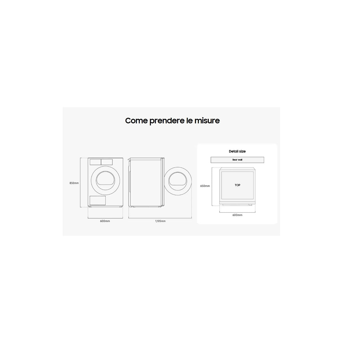 SAMSUNG DV90F09F4SU3 ASCIUGATRICE 9KG BESPOKE AI LAUNDRY WIFI CLASSE A SILVER