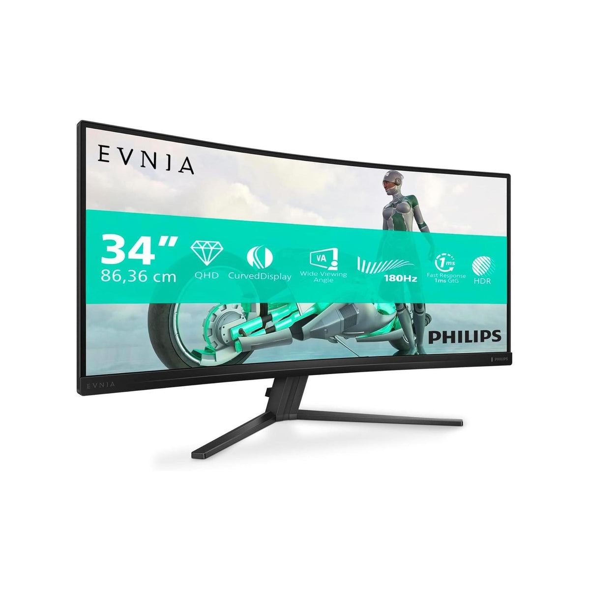 PHILIPS 34M2C3500L/00 MONITOR DA GAMING 34'' FHD