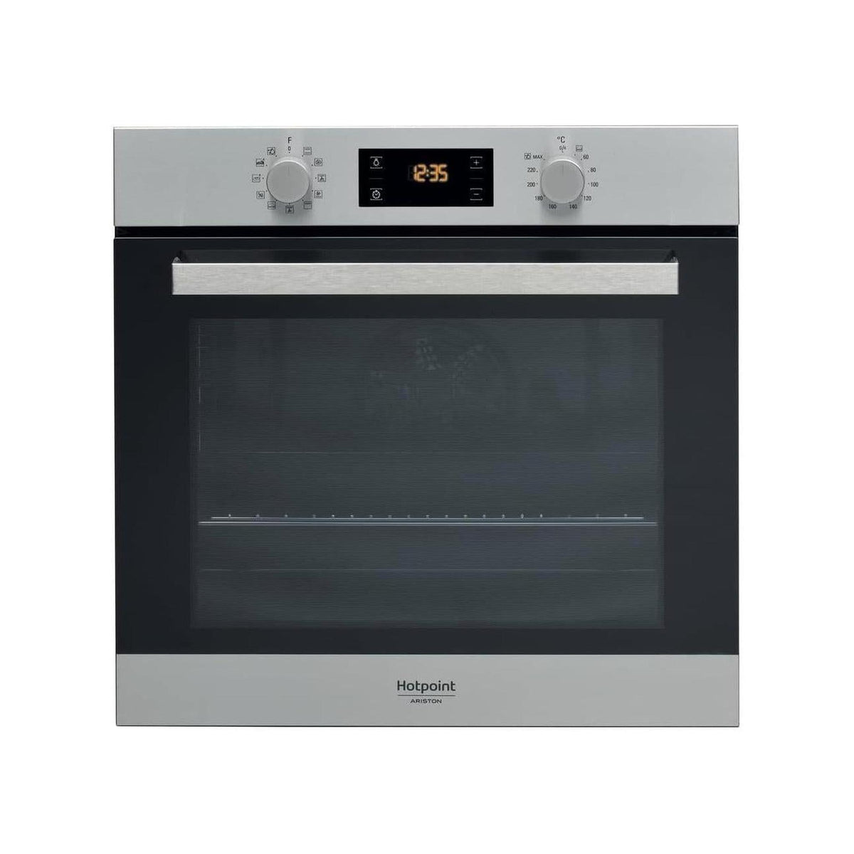 HOTPOINT ARISTON FA3 840 H IX FORNO DA INCASSO ELETTRICO VENTILATO 66LT CLASSE A+ INOX - FA3840HIX