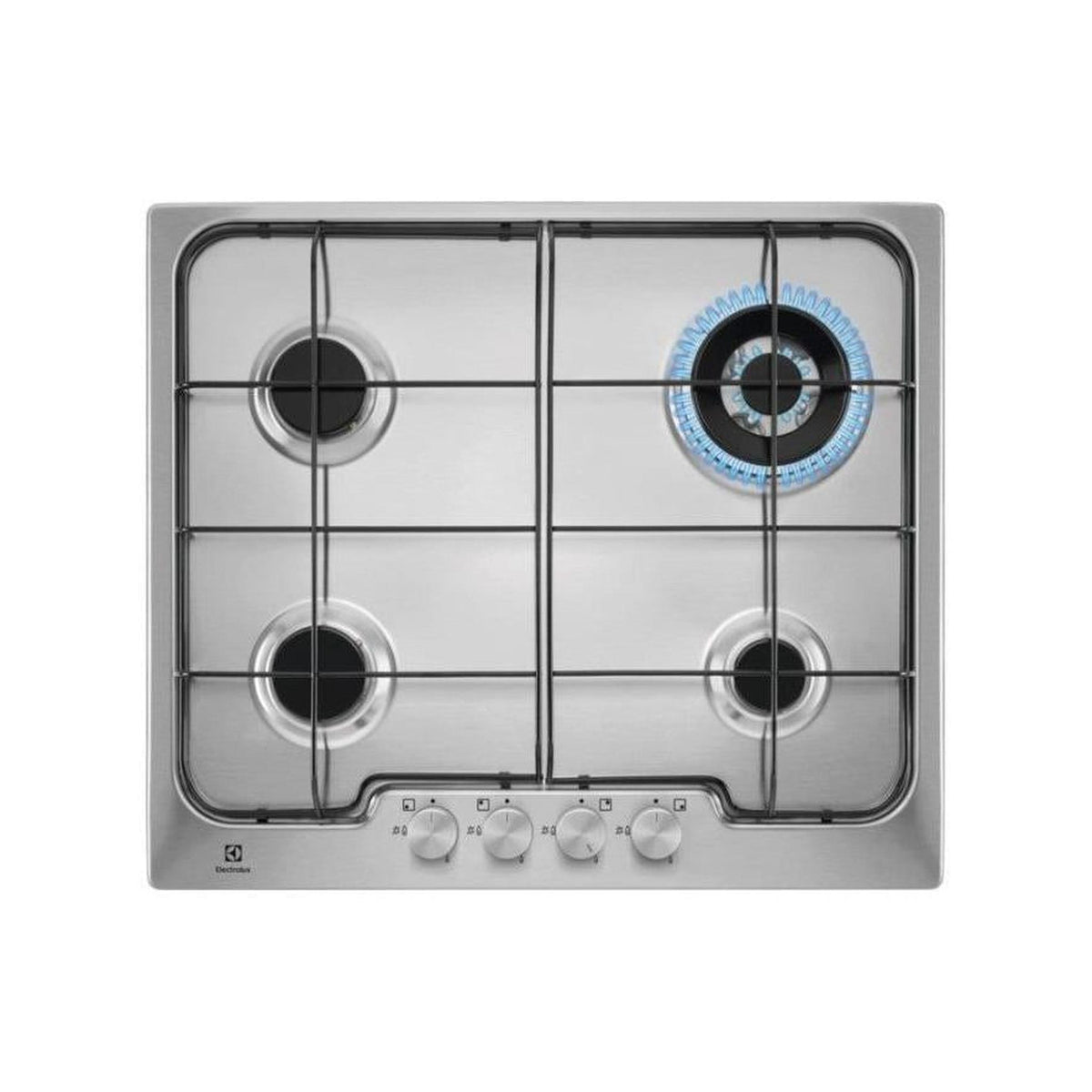 ELECTROLUX PX640UV PIANO COTTURA DA INCASSO 60CM 4 FUOCHI A GAS - INOX