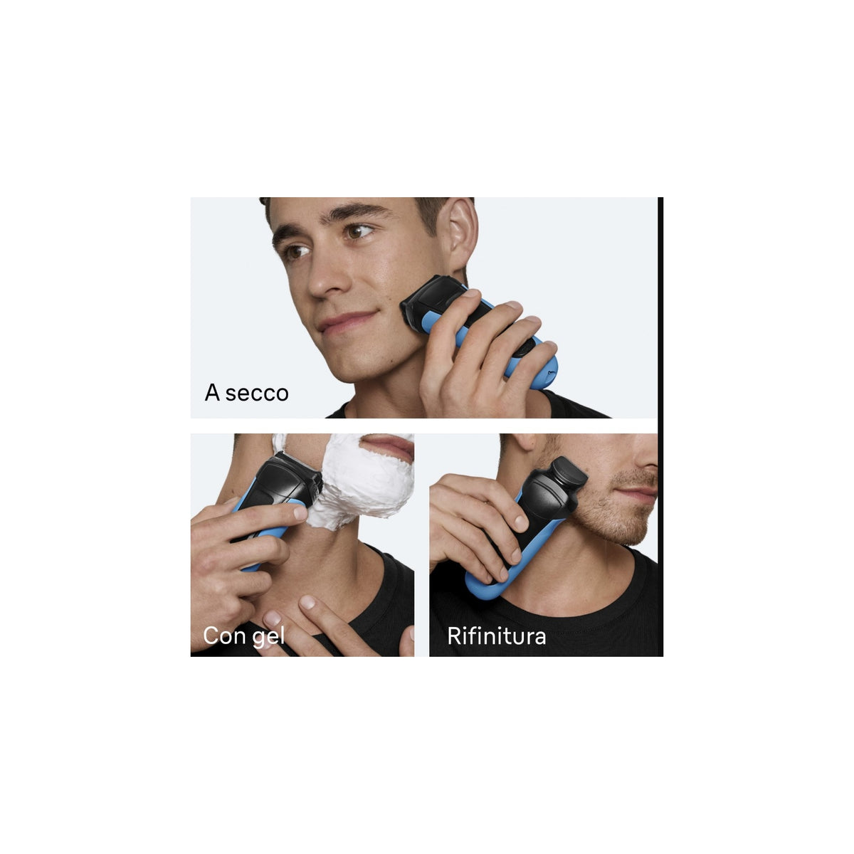 BRAUN SHAVER 310BT RASOIO SERIE 3 RICARICABILE WET E DRY