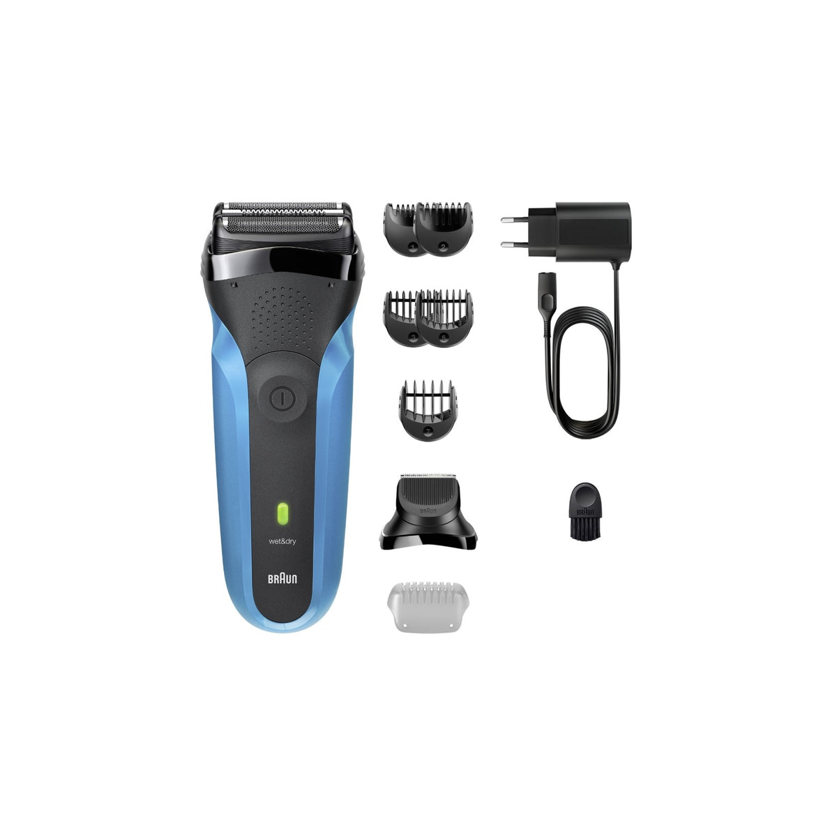 BRAUN SHAVER 310BT RASOIO SERIE 3 RICARICABILE WET E DRY
