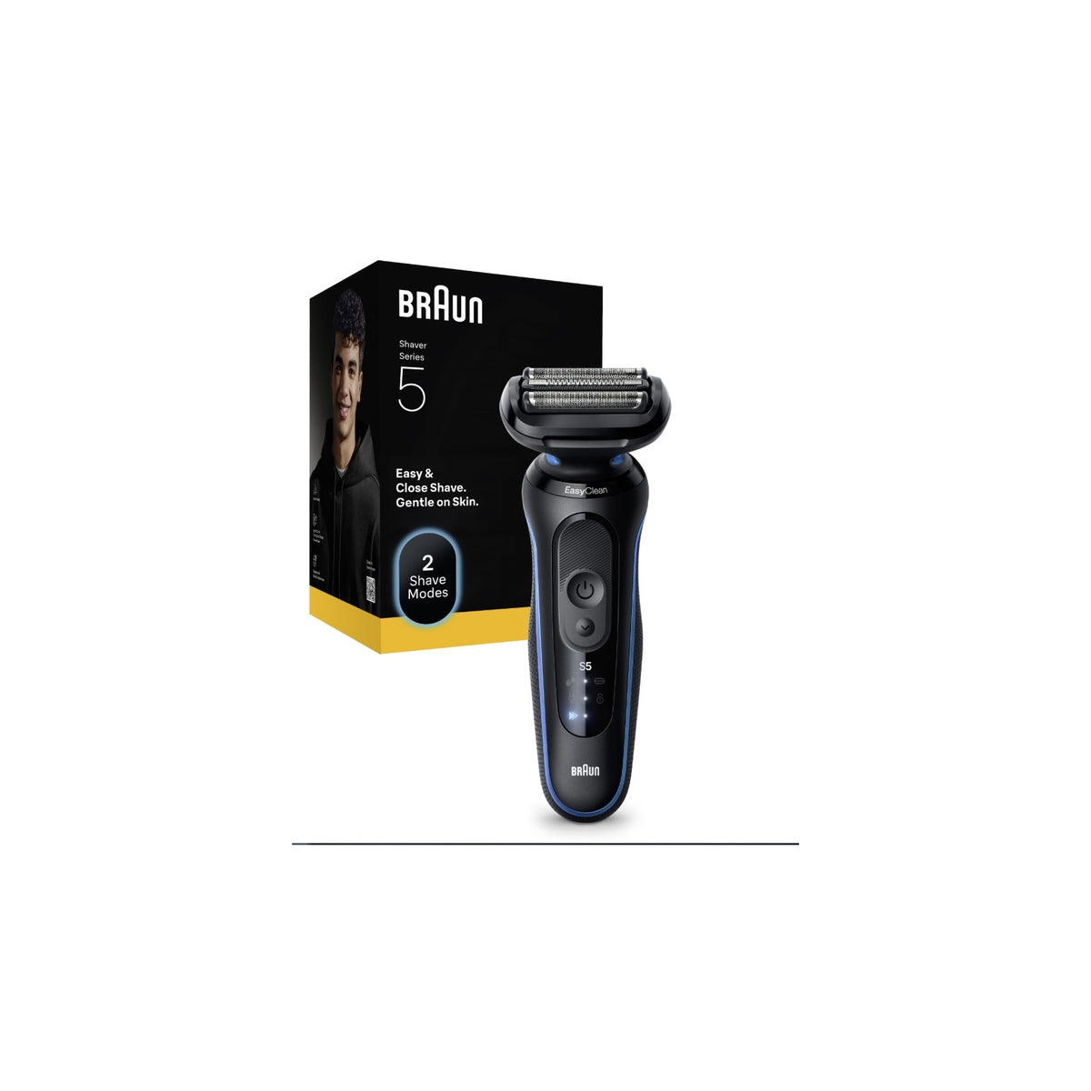 BRAUN SHAVER 52-B1000S RASOIO SERIE 5 RICARICABILE WET E DRY