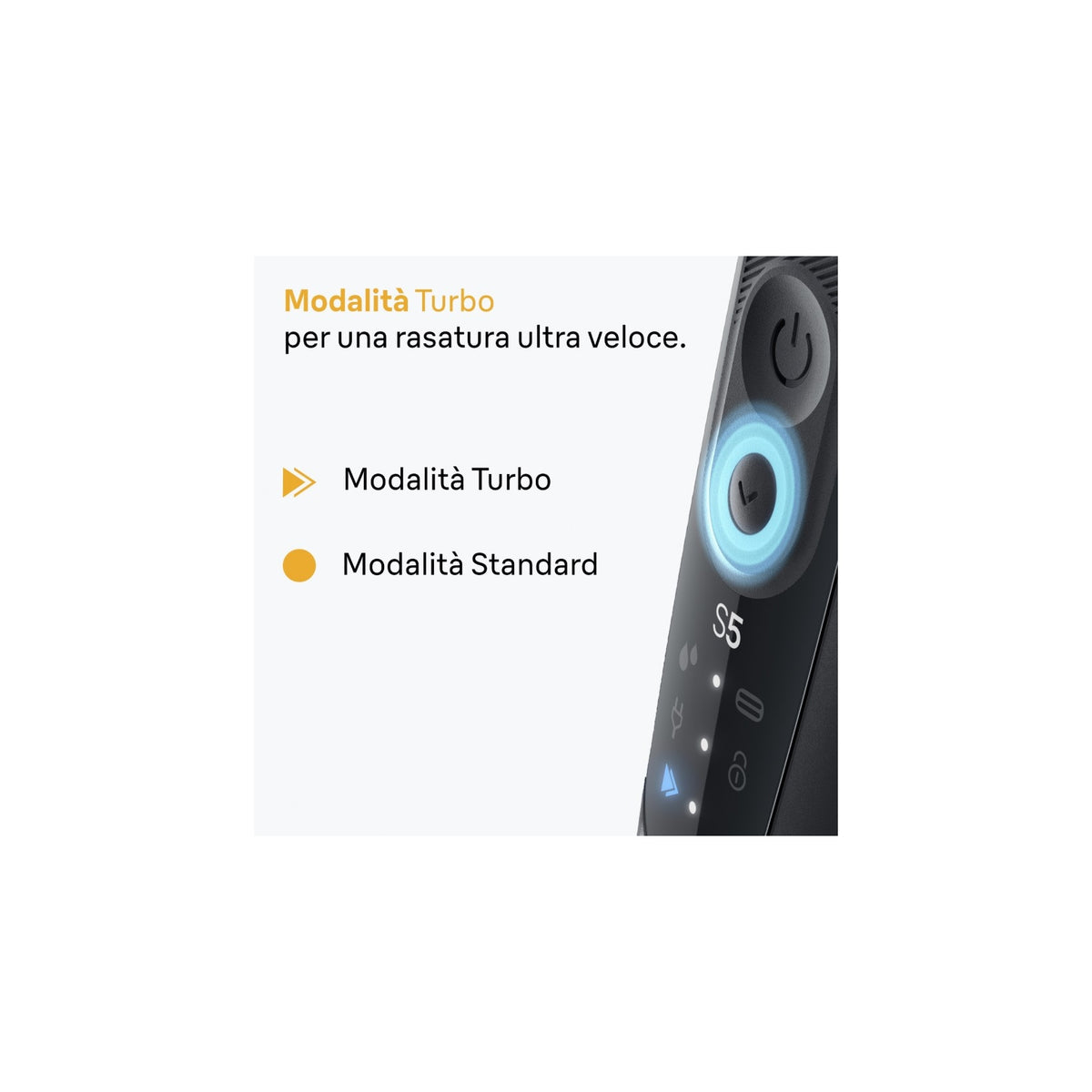 BRAUN SHAVER 52-B1000S RASOIO SERIE 5 RICARICABILE WET E DRY