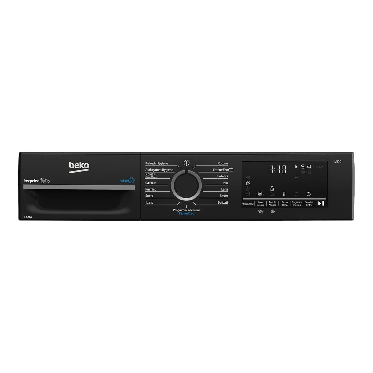 BEKO BMGT4122SBI ASCIUGATRICE 12KG MOTORE INVERTER CLASSE E