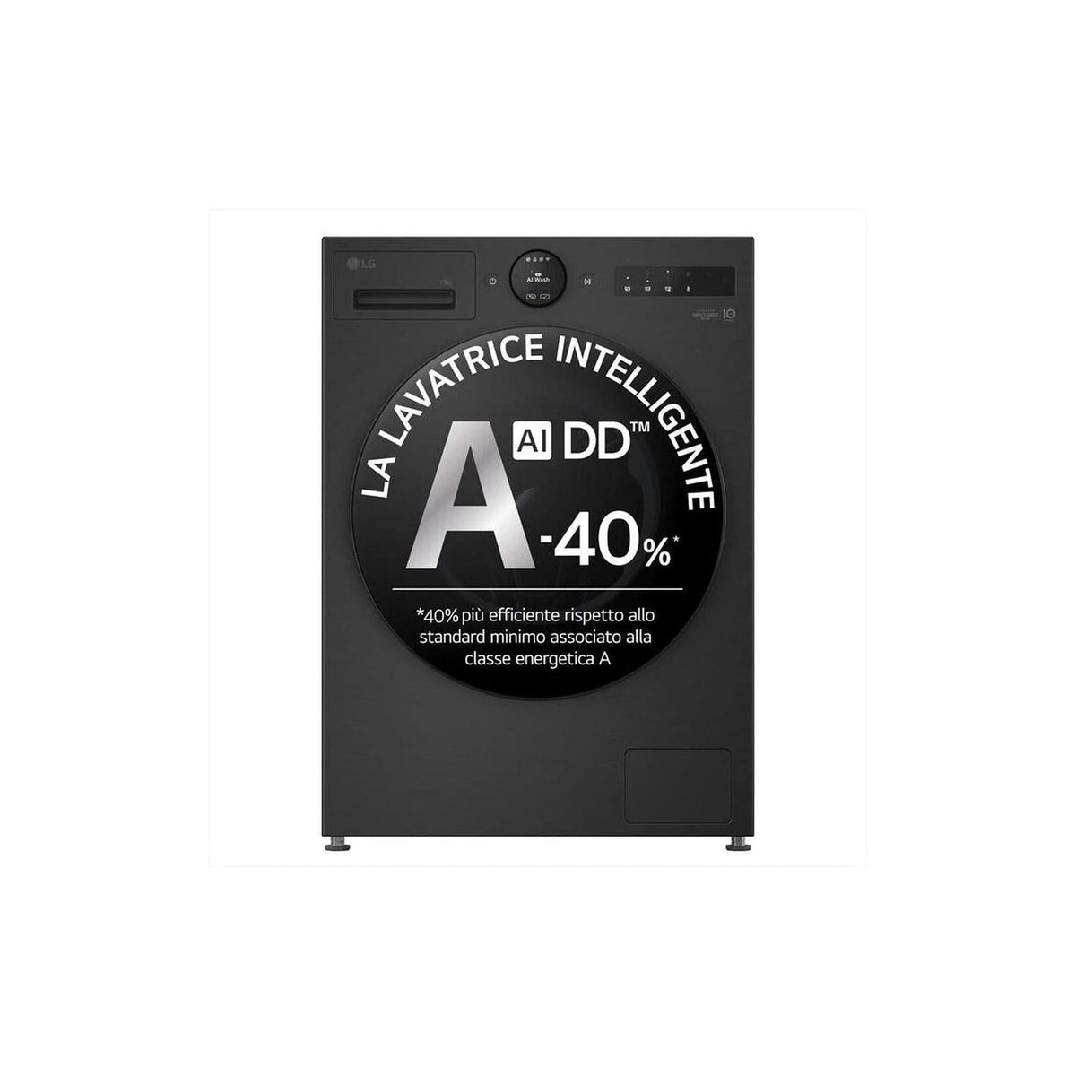 Lg Lavatrice 13Kg F4X7013TBB 1400 Giri AI DD Wifi TurboWash 360 Classe A