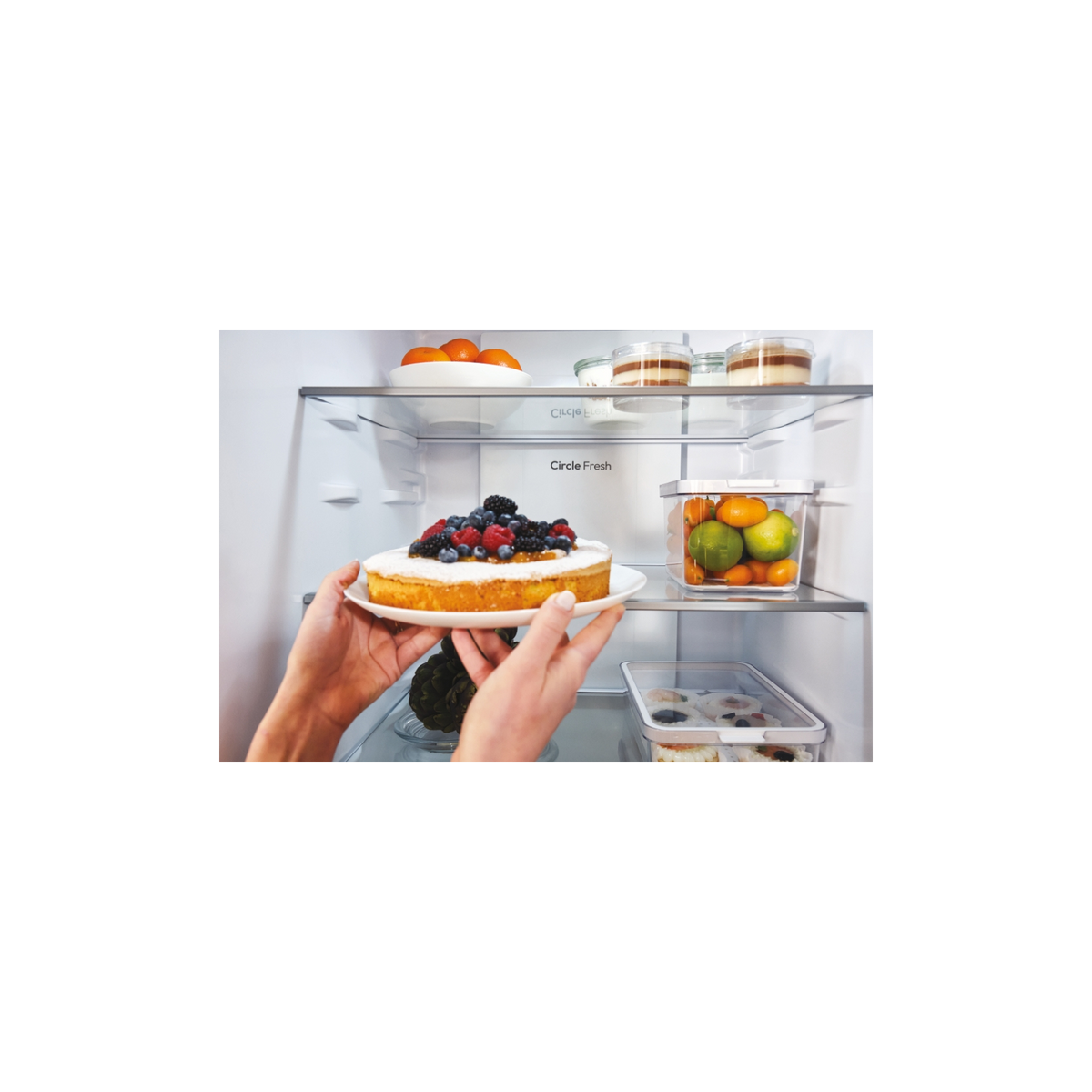 CANDY CNCQ2T620EX FRIGORIFERO COMBINATO 409LT NO FROST CLASSE E INOX