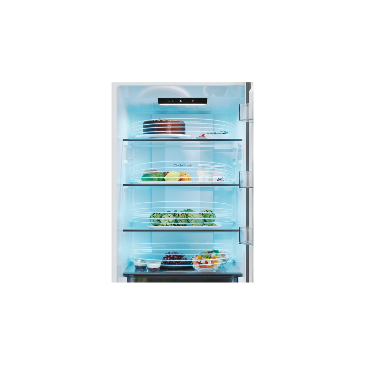CANDY CNCQ2T620EX FRIGORIFERO COMBINATO 409LT NO FROST CLASSE E INOX