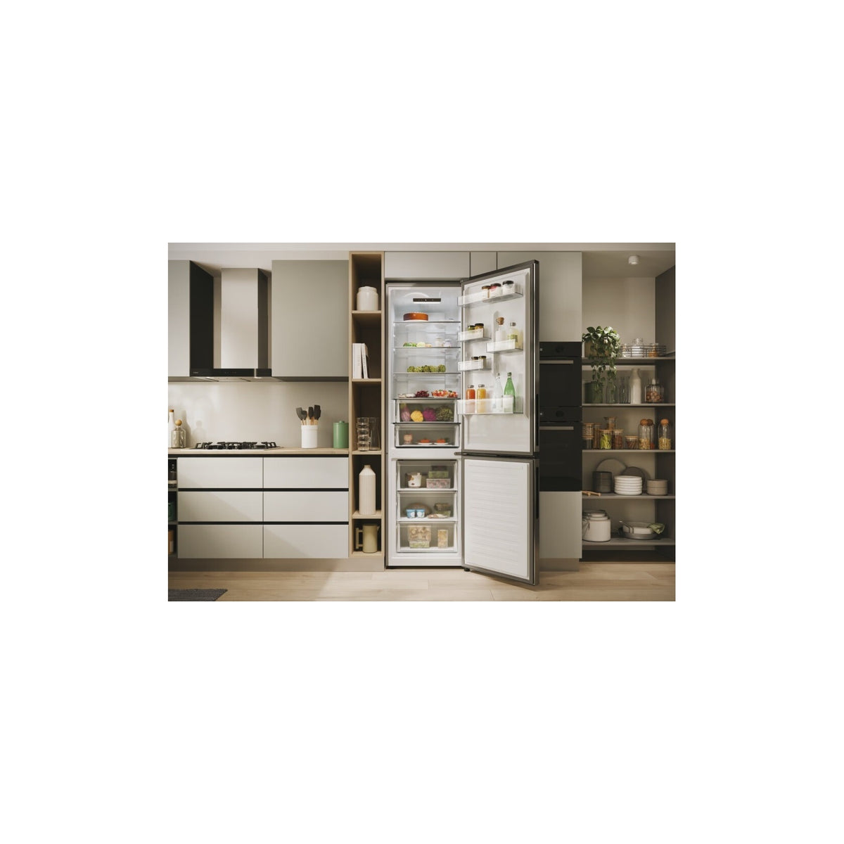 CANDY CNCQ2T620EX FRIGORIFERO COMBINATO 409LT NO FROST CLASSE E INOX