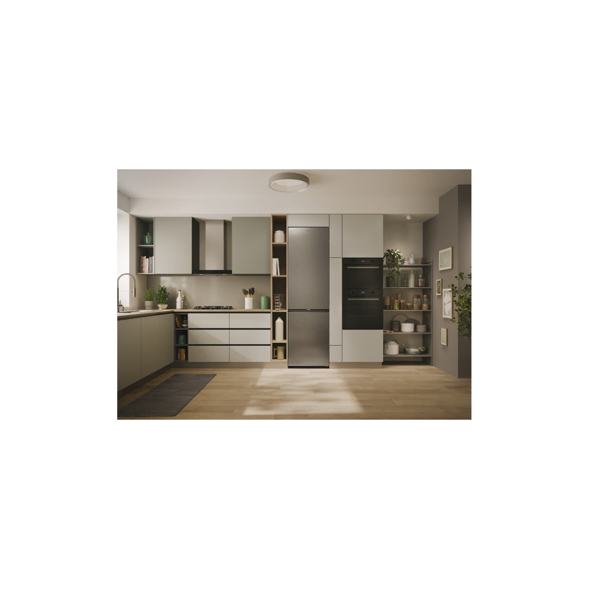 CANDY CNCQ2T620EX FRIGORIFERO COMBINATO 409LT NO FROST CLASSE E INOX