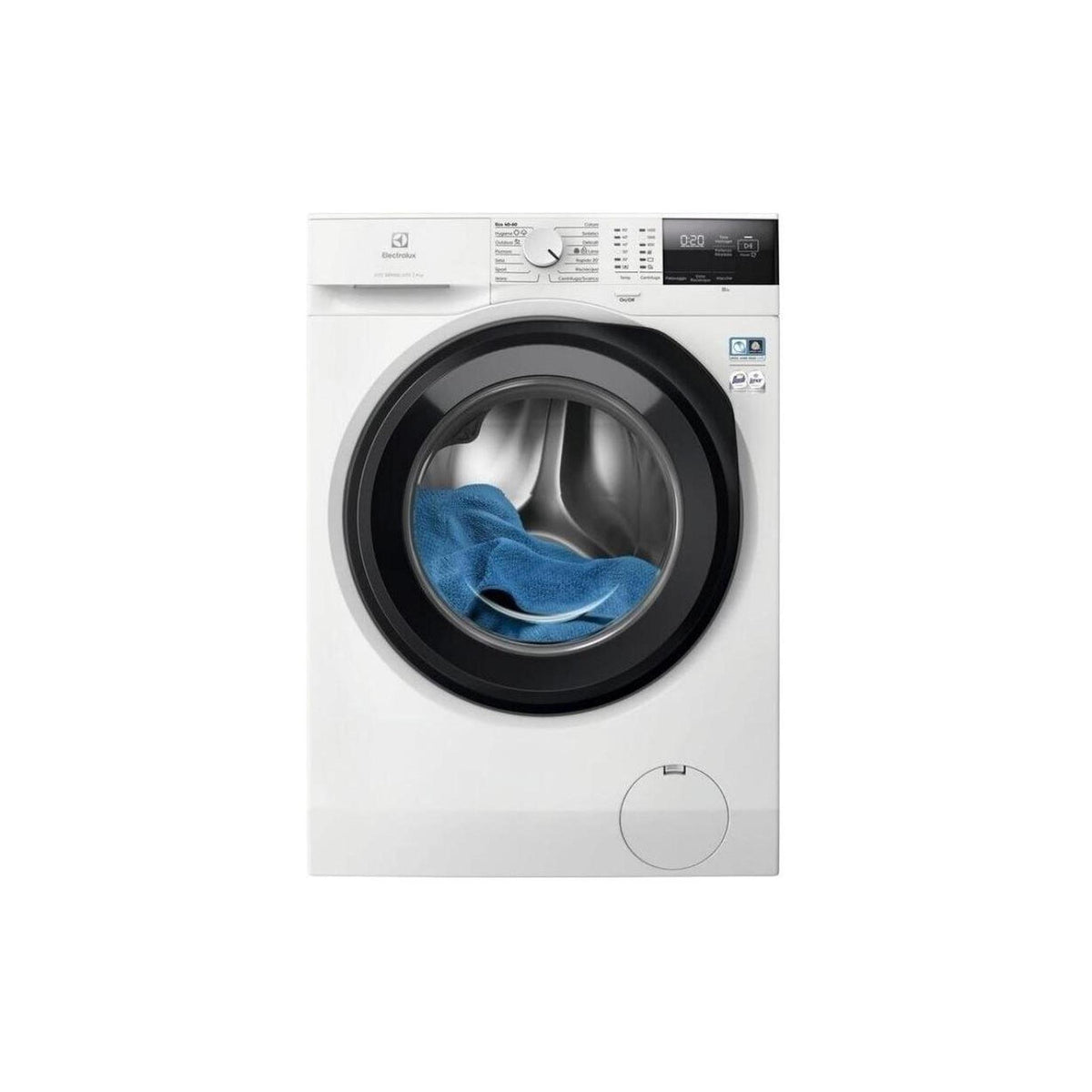 ELECTROLUX EW6F29G LAVATRICE 9KG 1400 GIRI VAPORE CLASSE A
