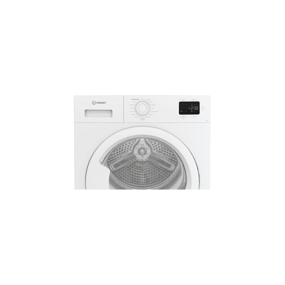 Indesit Asciugatrice 8Kg C YD 83D WW IT a Pompa di Calore Classe D - CYD83DWWIT