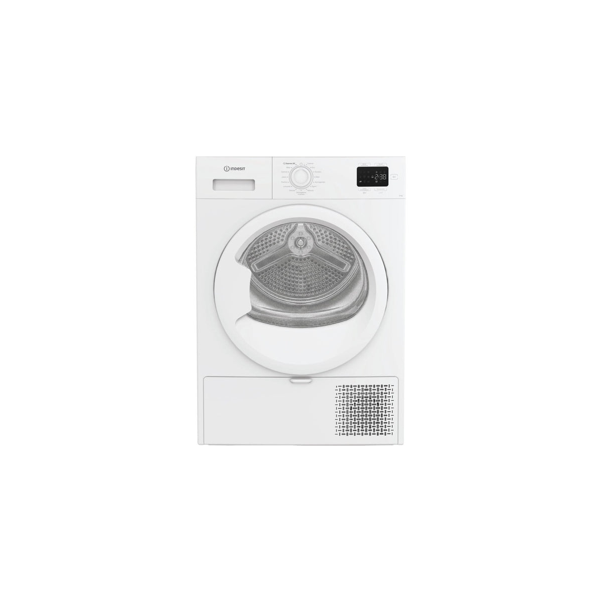 Indesit Asciugatrice 8Kg C YD 83D WW IT a Pompa di Calore Classe D - CYD83DWWIT