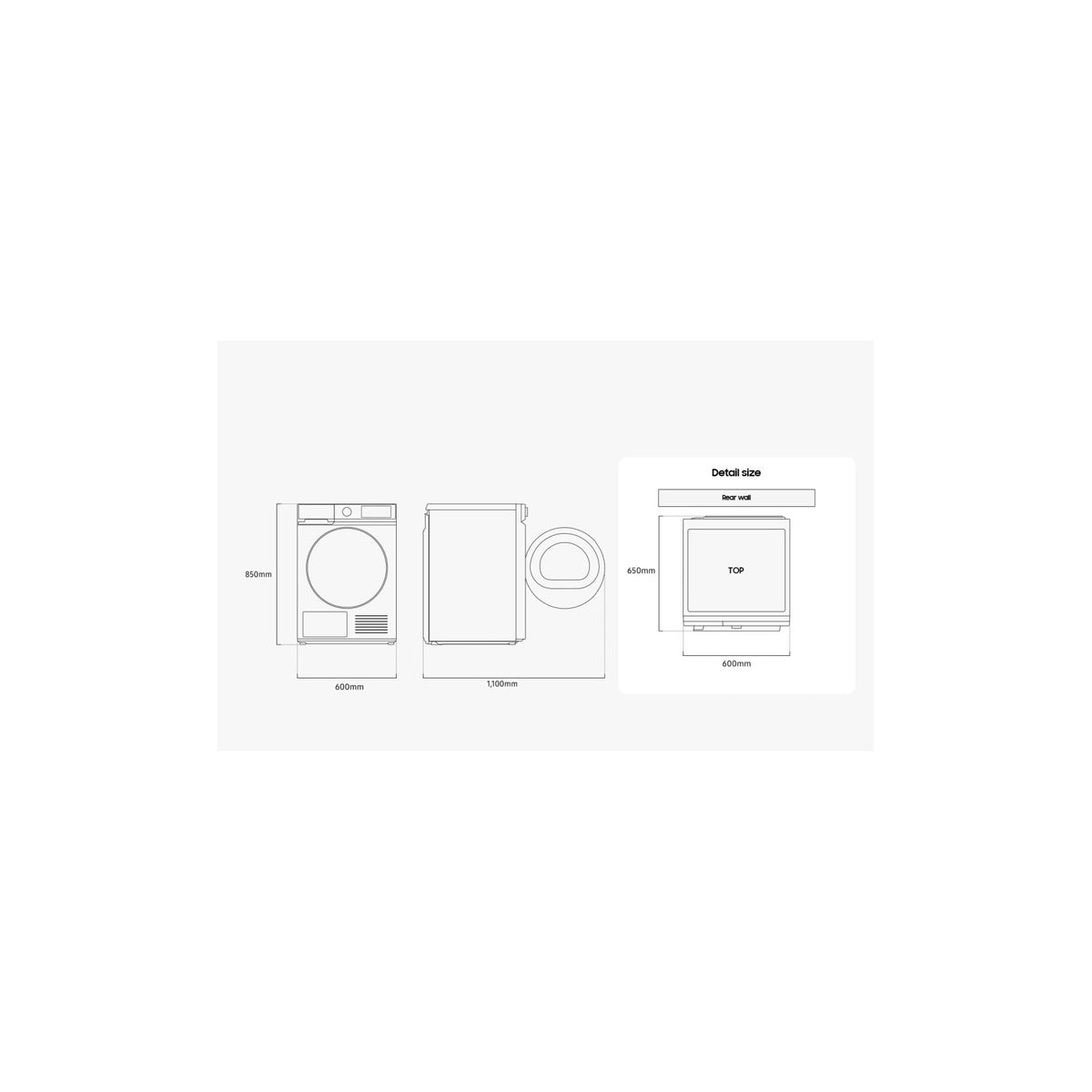 Samsung Asciugatrice Bespoke AI 9Kg DV90DB7845GEU3 Wifi Classe A