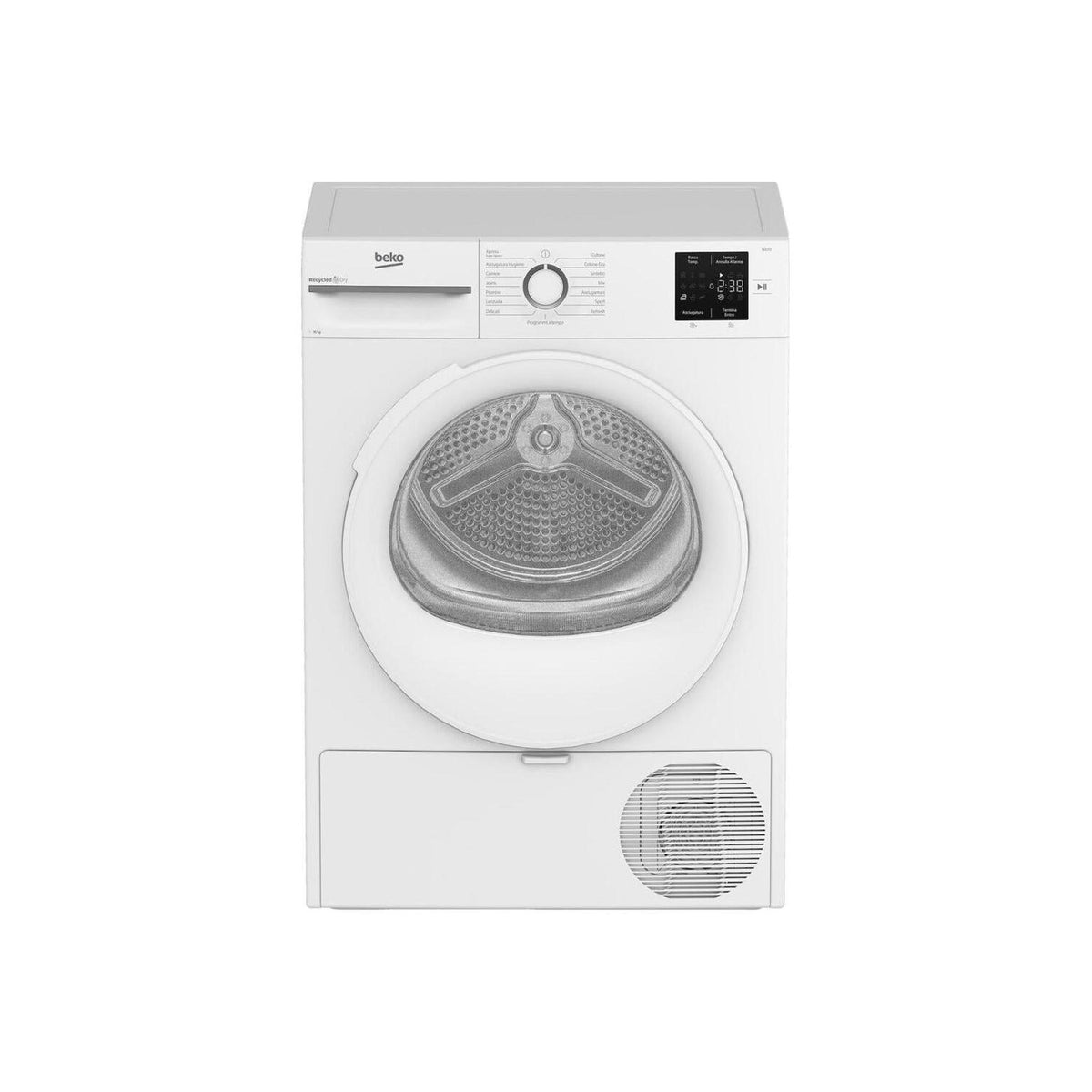 Beko Asciugatrice 10Kg BMT103EW Pompa di calore Classe D
