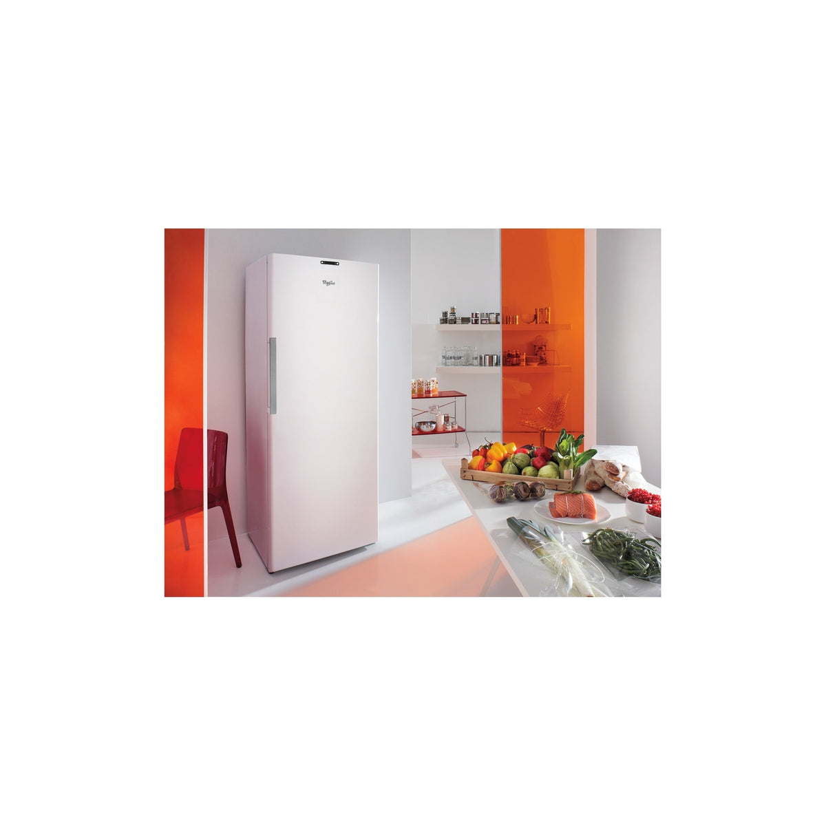 WHIRLPOOL WHFF 6403 W4E CONGELATORE VERTICALE LIBERA INSTALLAZIONE 404LT CLASSE E BIANCO - WHFF6403W4E