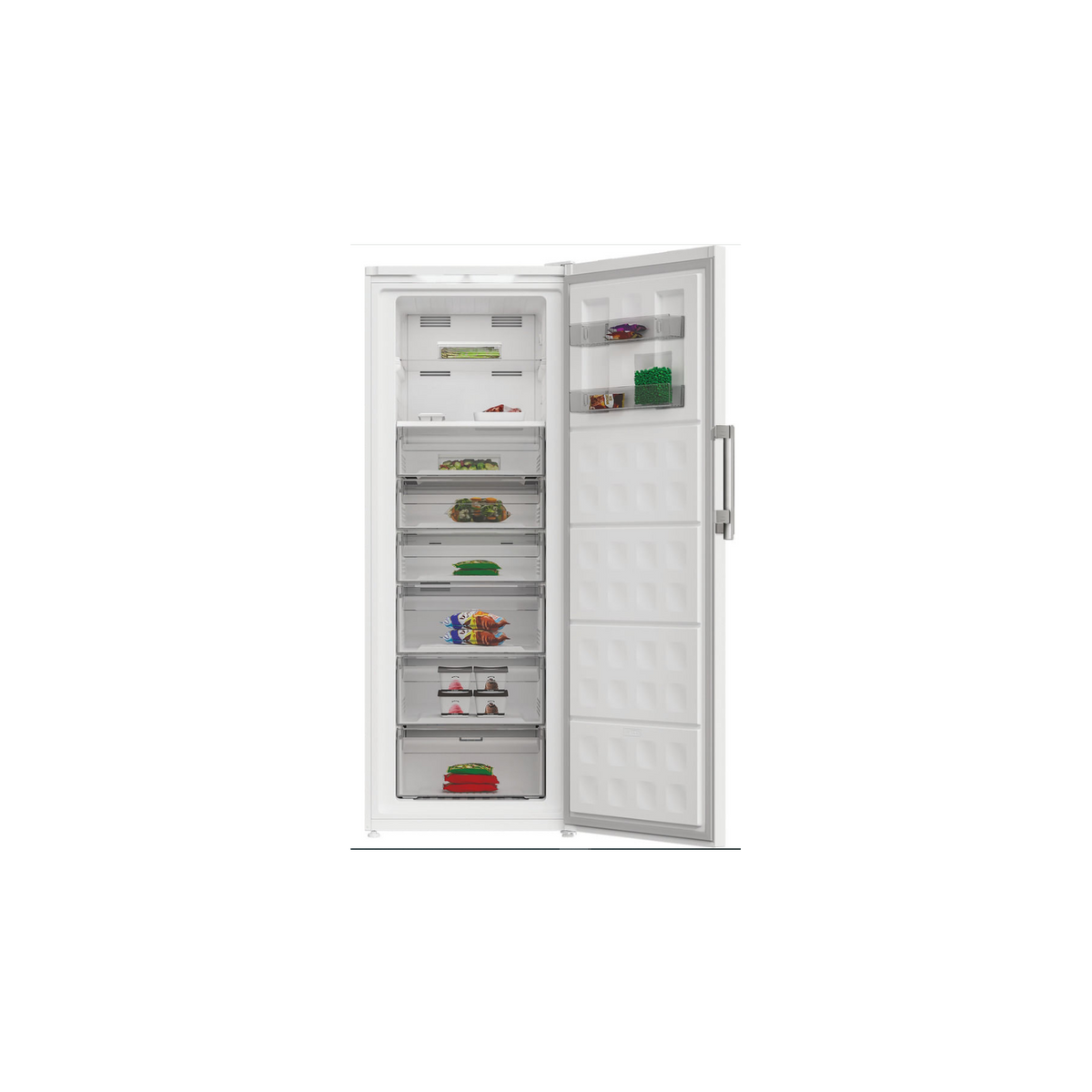 WHIRLPOOL WHFF 6403 W4E CONGELATORE VERTICALE LIBERA INSTALLAZIONE 404LT CLASSE E BIANCO - WHFF6403W4E