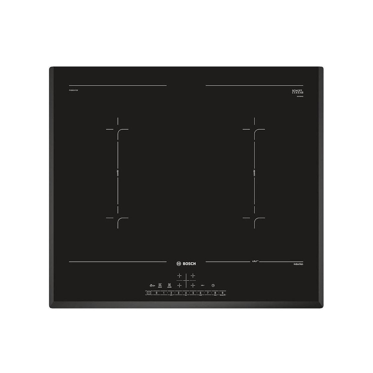 BOSCH PVQ651FC5E SERIE 6 PIANO COTTURA A INDUZIONE 60CM 4 ZONE