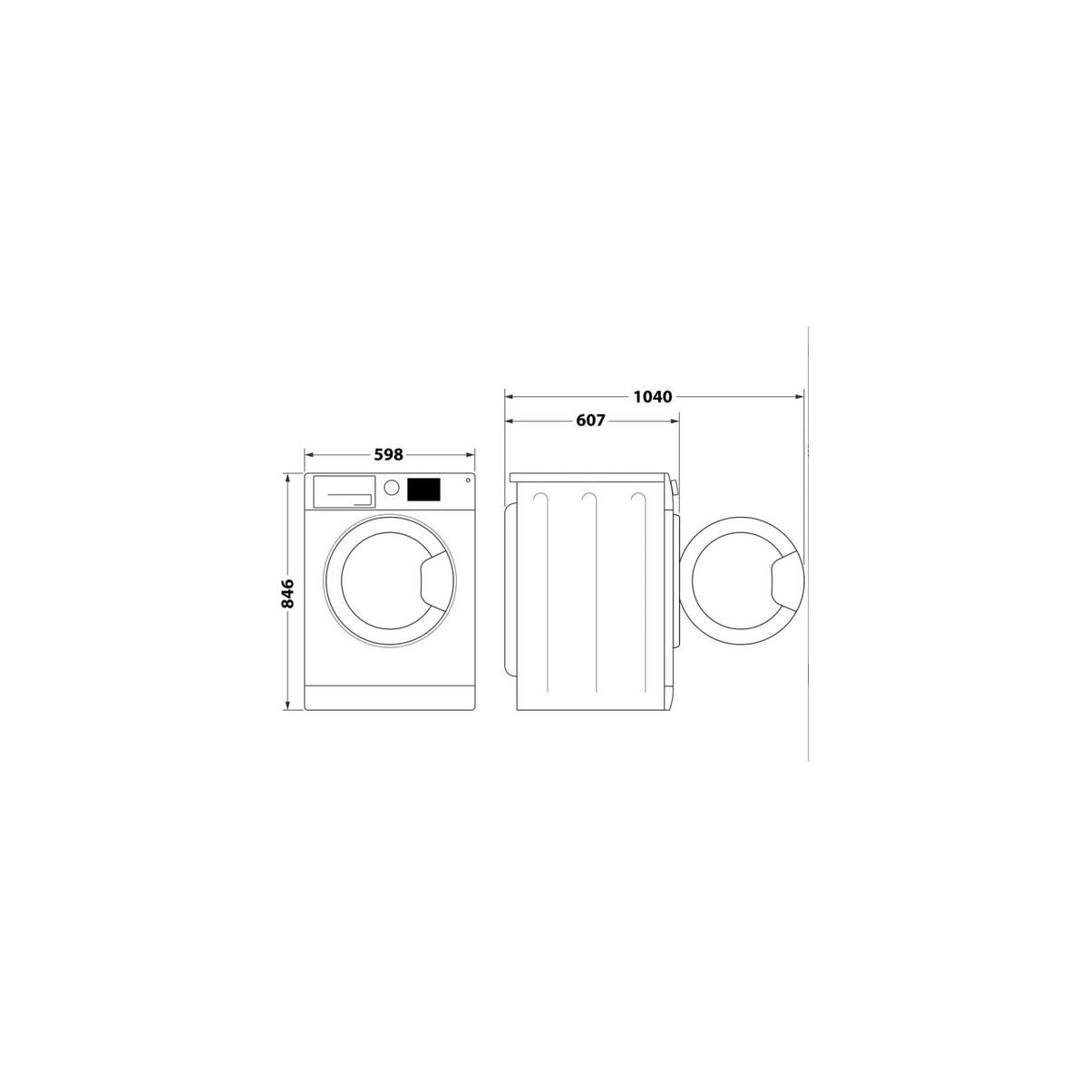 Indesit Asciugatrice 10Kg C YD 102D WW IT a Pompa di Calore Classe E - CYD102DWWIT
