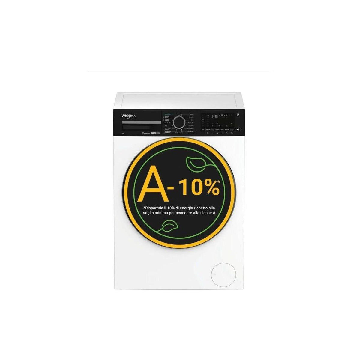 Whirlpool Lavatrice 12Kg WPM 27W ADS IT SenseWash 1400 Giri Wifi Classe A - WPM27WADSIT