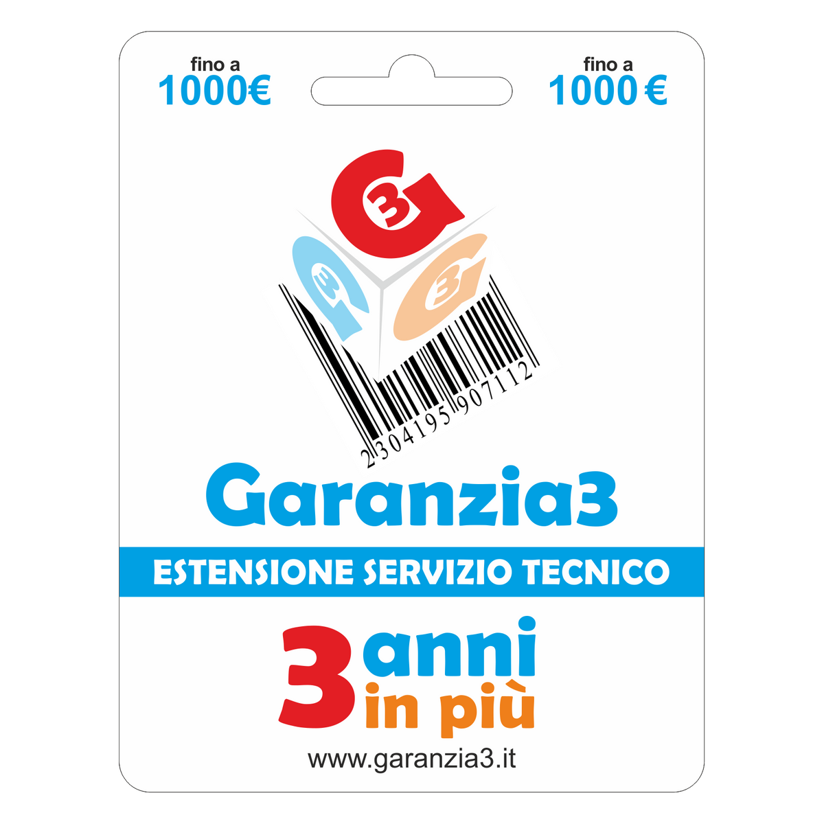 Garanzia3 Anni - 1000
