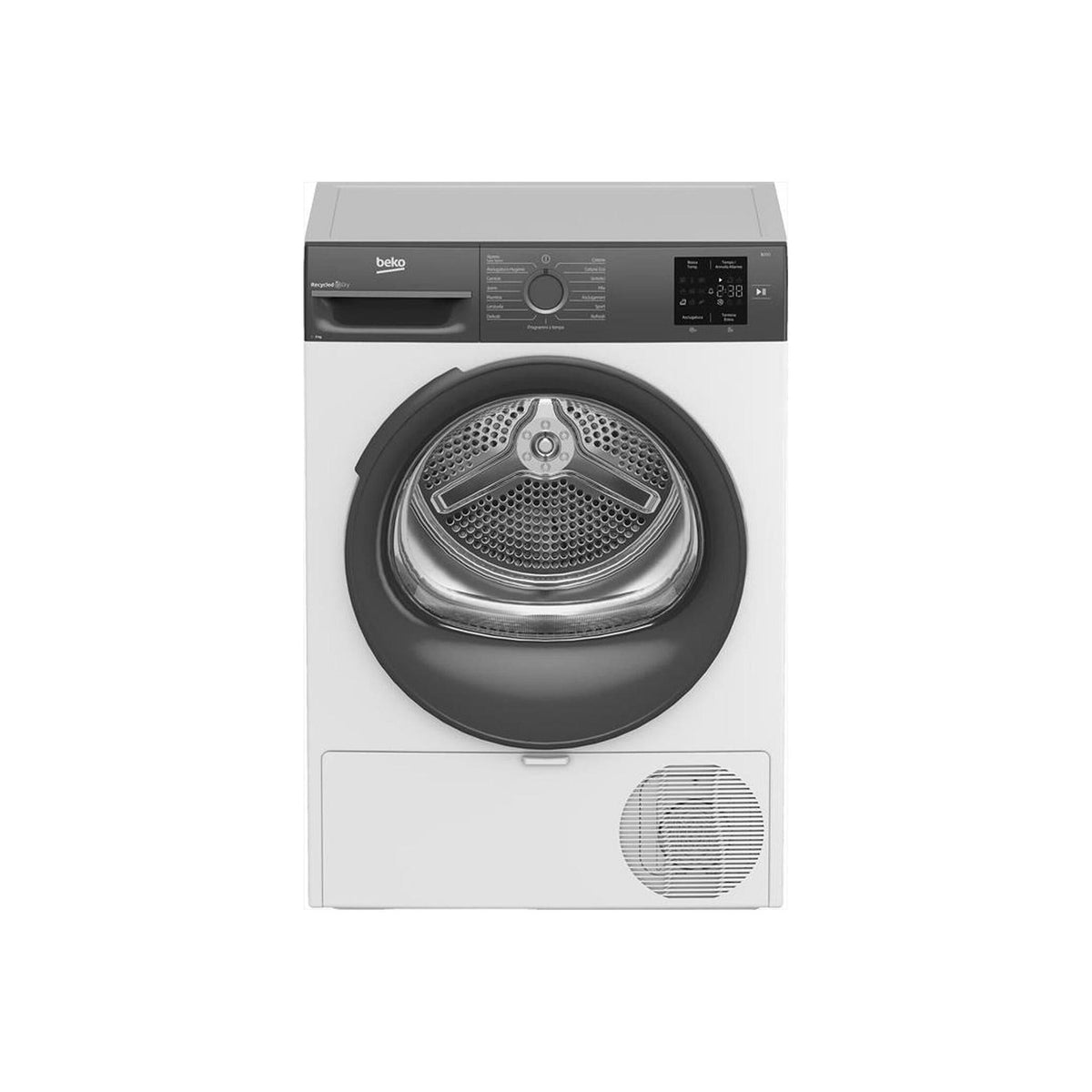 Beko Asciugatrice 9Kg BMTEU93EA Pompa di calore Motore Inverter Classe D