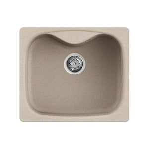 Elleci Lavello Monovasca Fox 200 LGF20051 58x50Cm in Granitek Avena