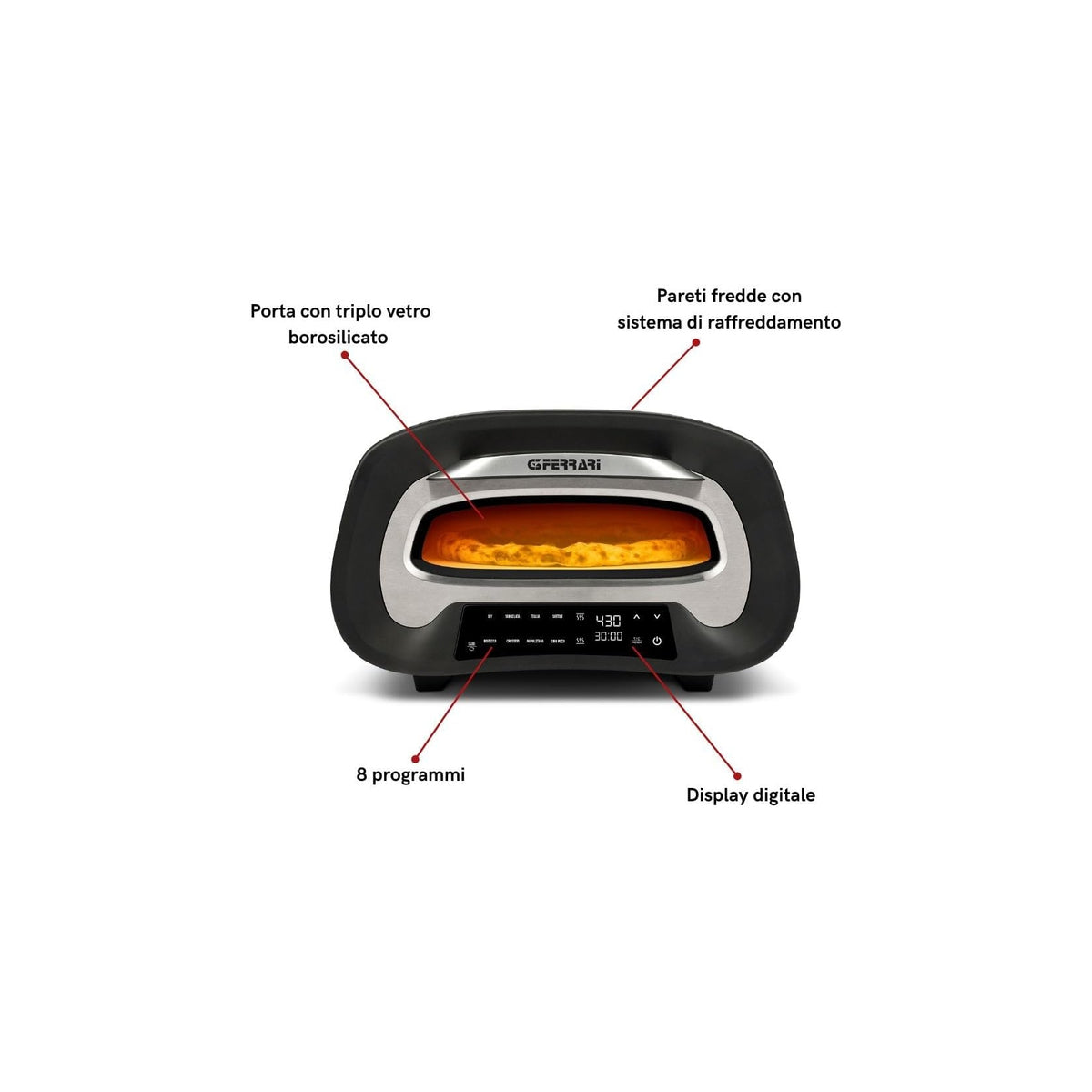 G3 Ferrari G1018600 Forno per Pizza
