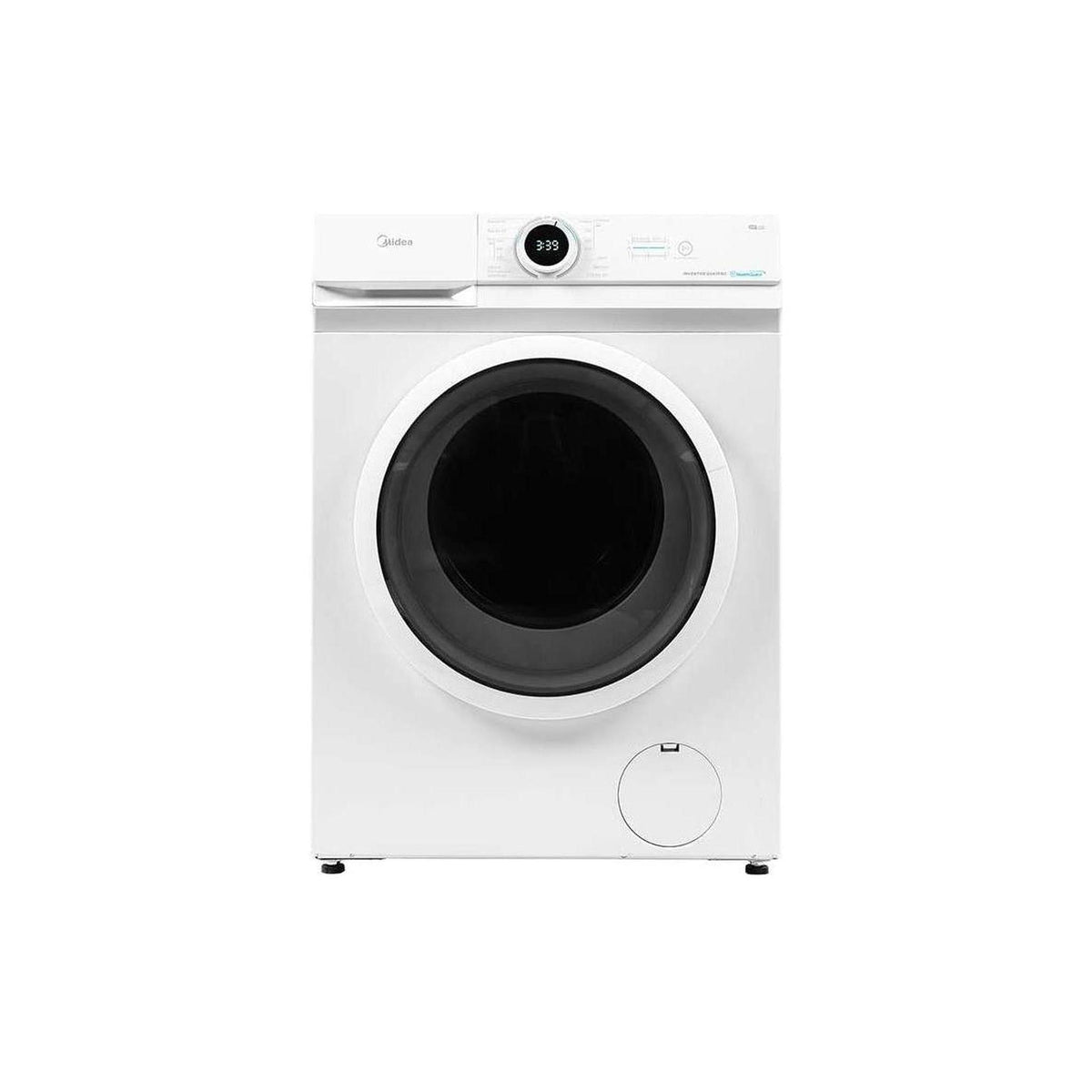 Midea MF100W90BA/W-IT Lavatrice Slim 9Kg, 1400 Giri Vapore Classe A