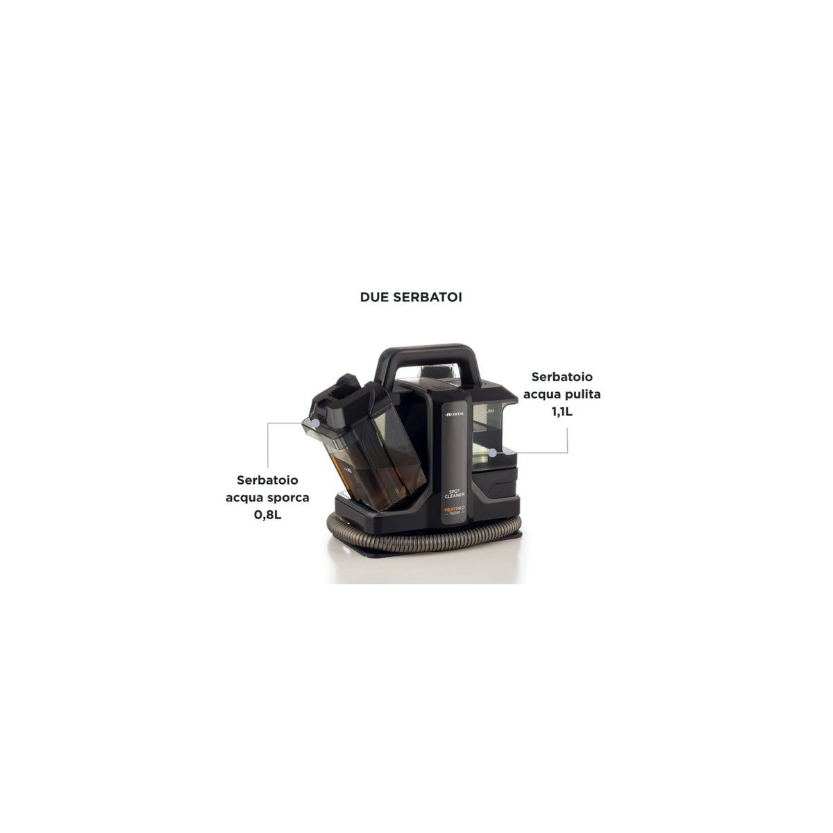Ariete SPOT CLEANER HEAT PRO Smacchiatore 750W