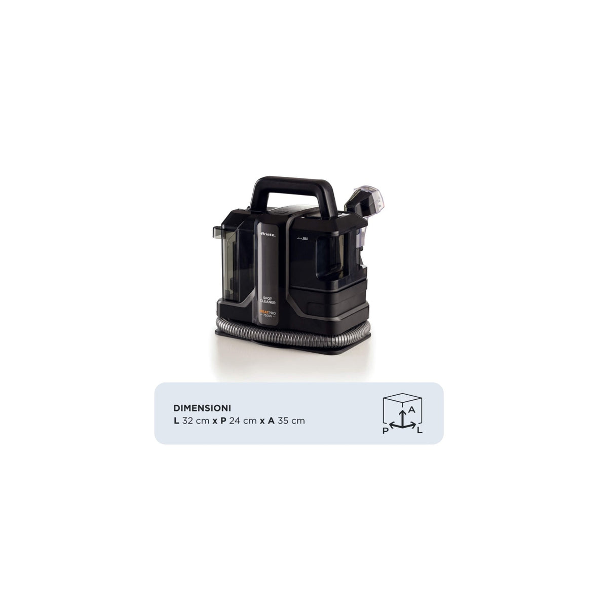 Ariete SPOT CLEANER HEAT PRO Smacchiatore 750W