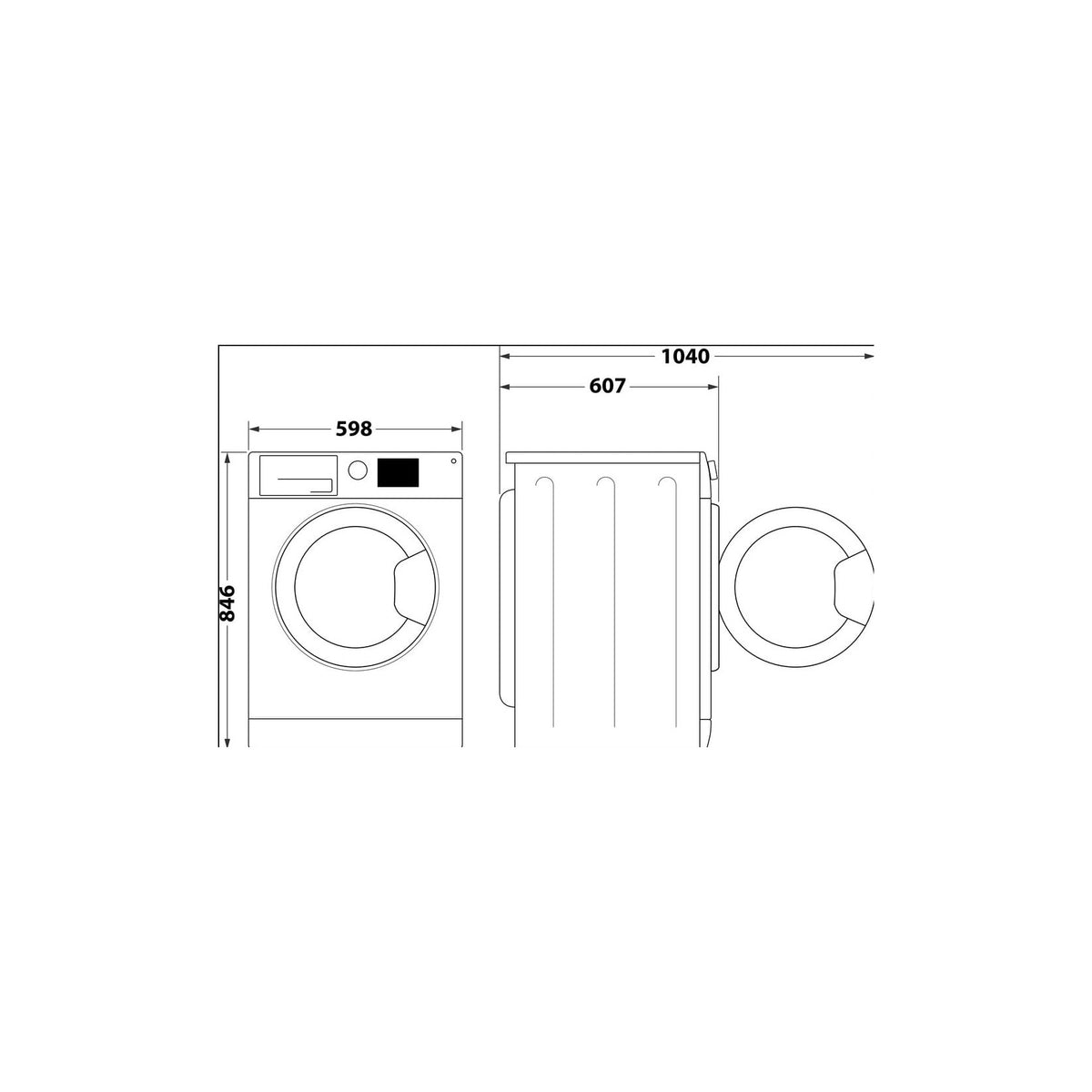 Indesit Asciugatrice 9Kg C YD 92D WW IT a Pompa di Calore Classe E - CYD92DWWIT