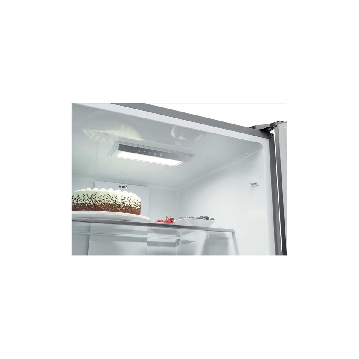 HAIER HTR3518ENMX FRIGORIFERO COMBINATO 303LT NO FROST CLASSE E INOX