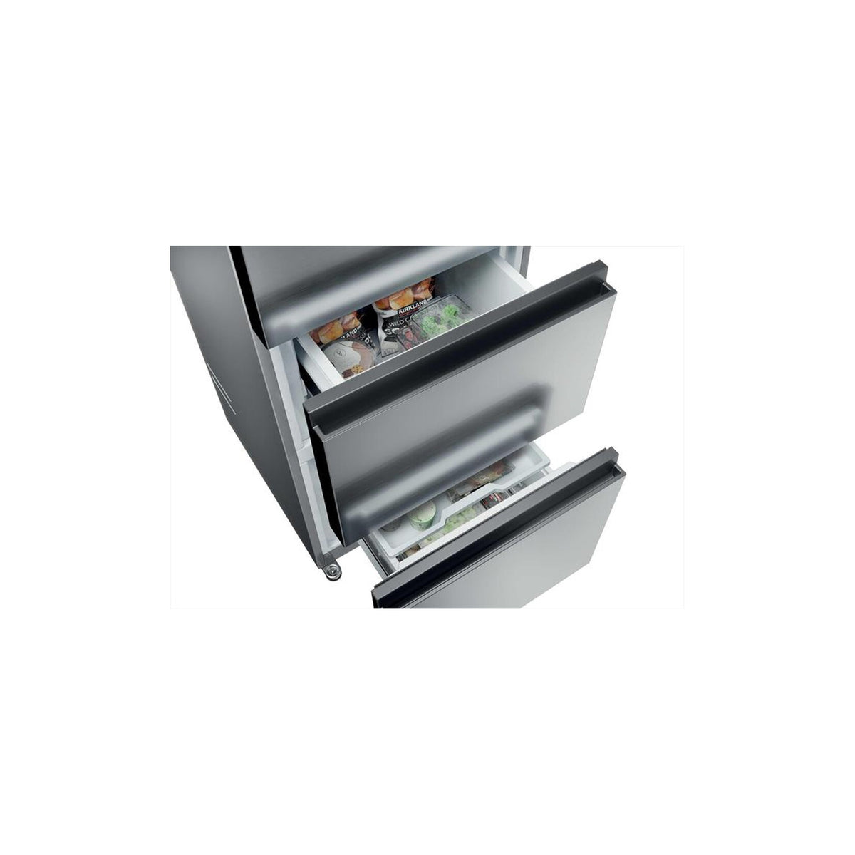 HAIER HTR3518ENMX FRIGORIFERO COMBINATO 303LT NO FROST CLASSE E INOX