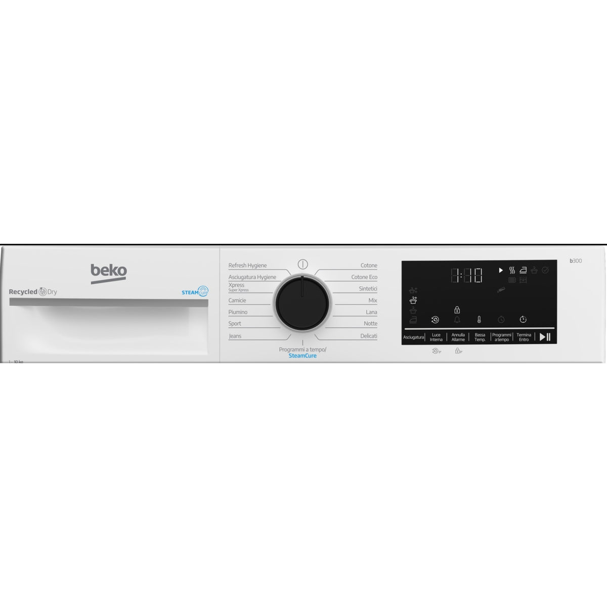 Beko Asciugatrice 10Kg  BT3103IS_IT Funzione Vapore Classe C
