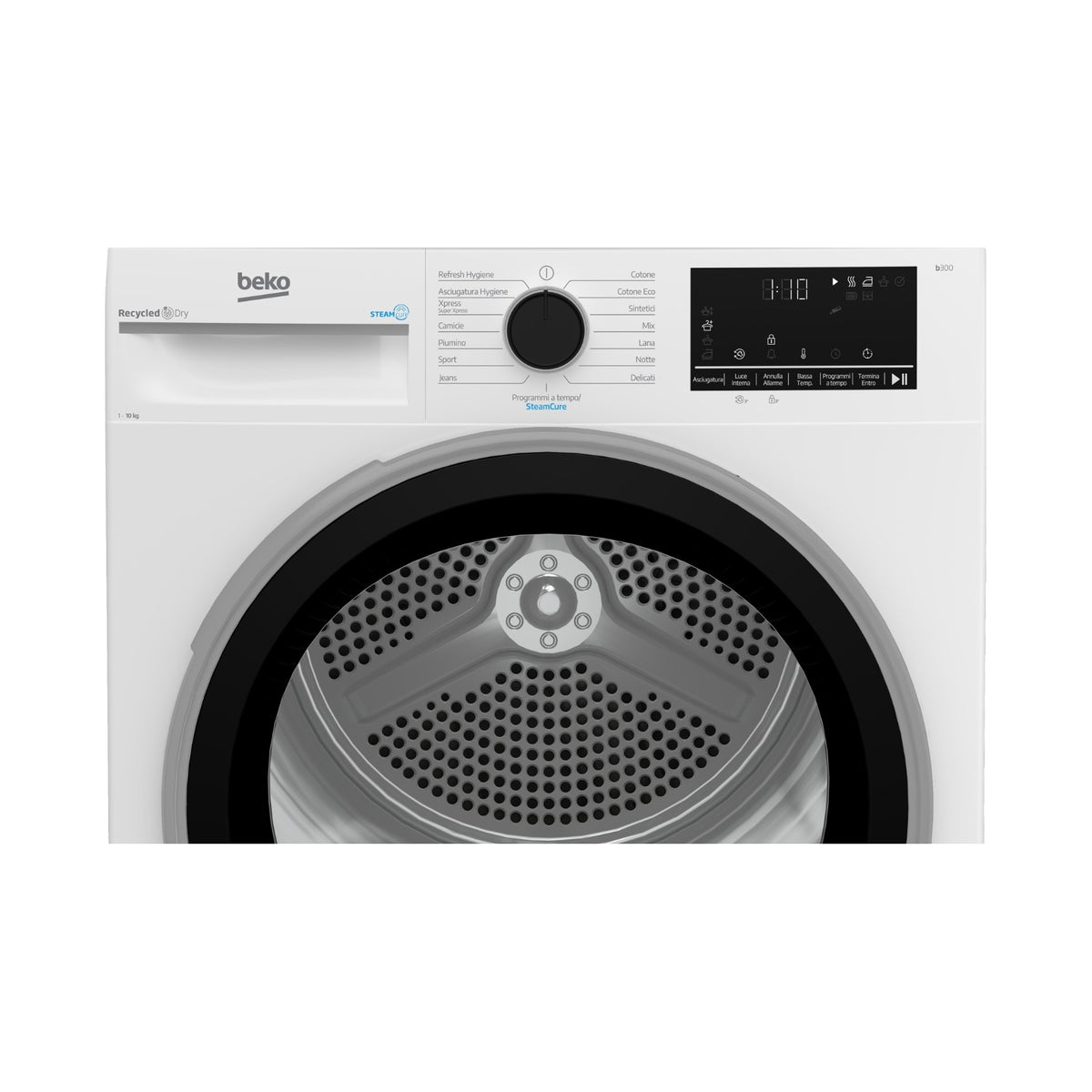 Beko Asciugatrice 10Kg  BT3103IS_IT Funzione Vapore Classe C