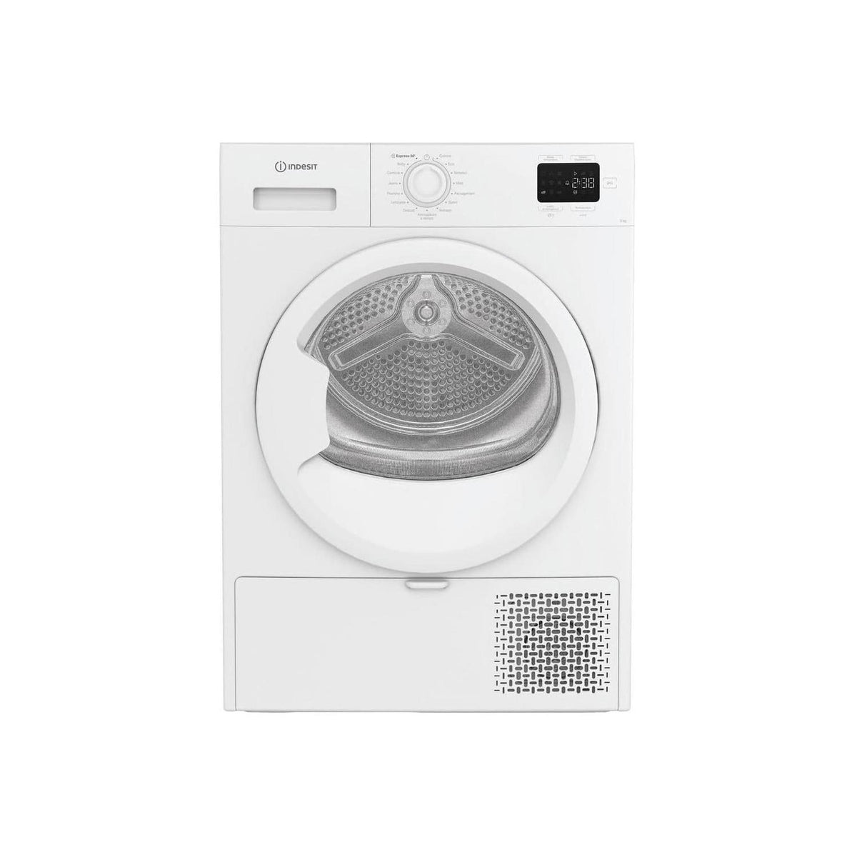 Indesit Asciugatrice 9Kg C YD 92D WW IT a Pompa di Calore Classe E - CYD92DWWIT