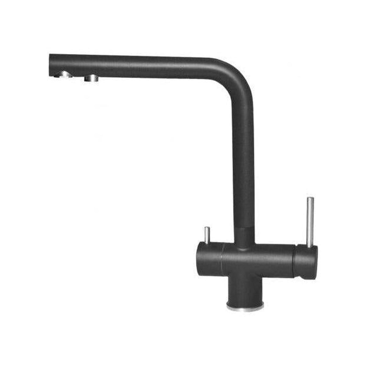 ELLECI TOURMALINE MGKTOU40 Miscelatore Filtrante Monocomando Granitek Nero