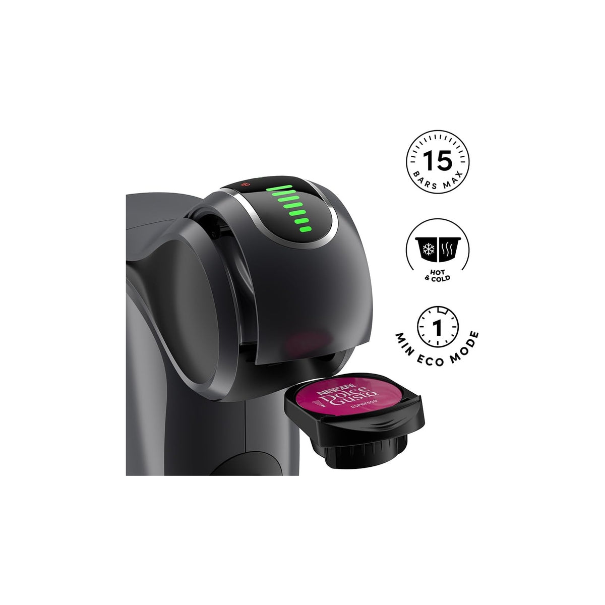 DE LONGHI EDG426.GY Macchina da Caffè Nescafè Dolce Gusto GENIO S