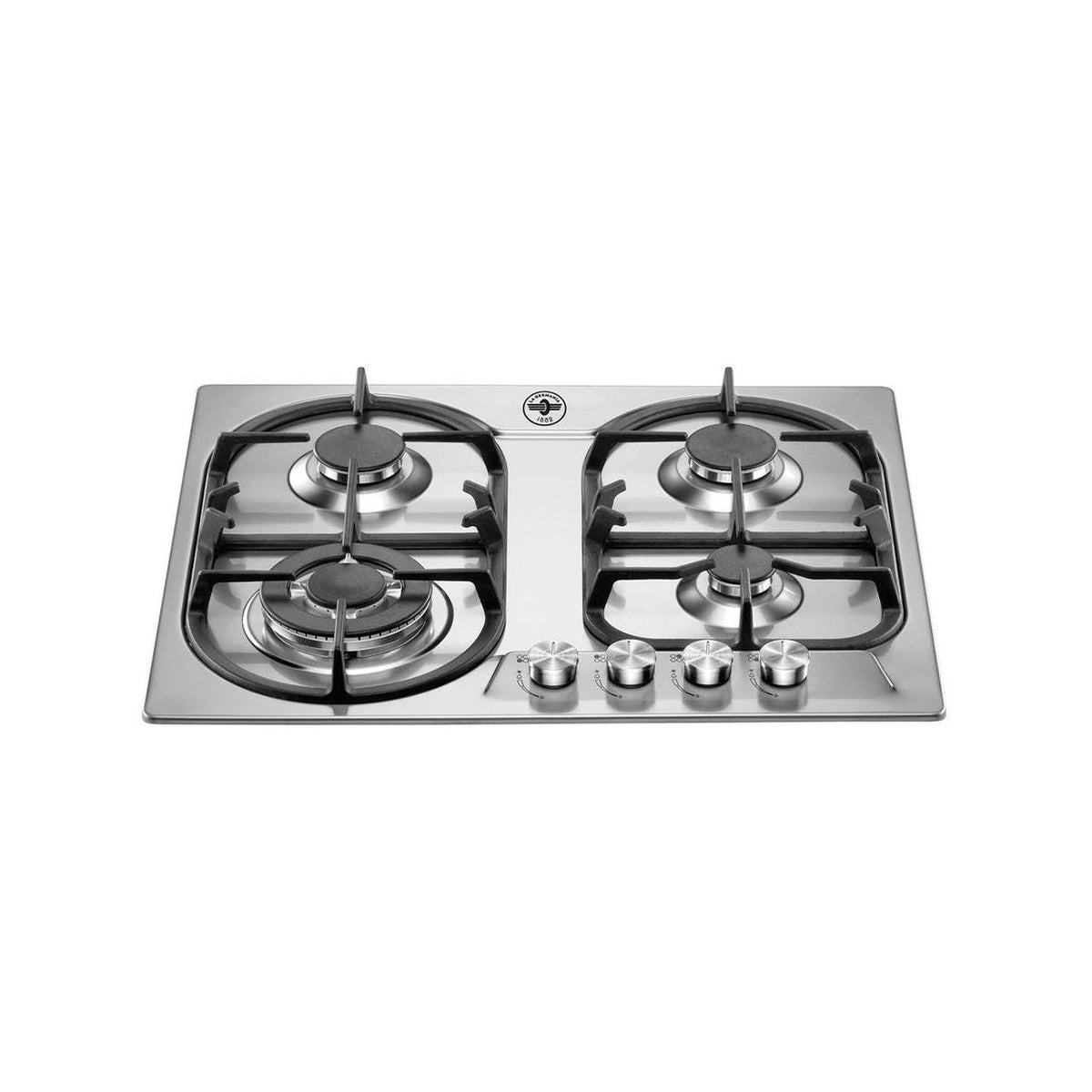 La Germania P6801D9X/19 Piano cottura 60cm, 4 Fuochi a gas, Colore Inox