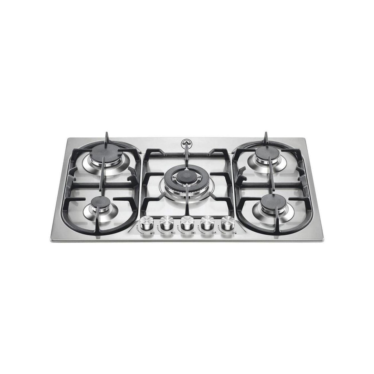 La Germania P7101D9X/19 Piano cottura 75cm, 5 Fuochi a gas, Colore Inox