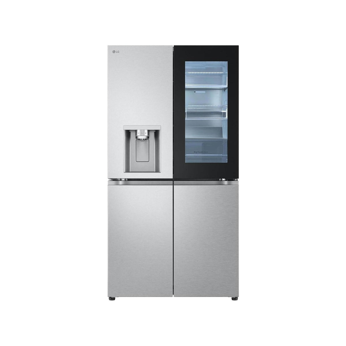 LG GMG960MBJE FRIGORIFERO 4 PORTE INSTAVIEW 638LT NO FROST WIFI CLASSE E INOX