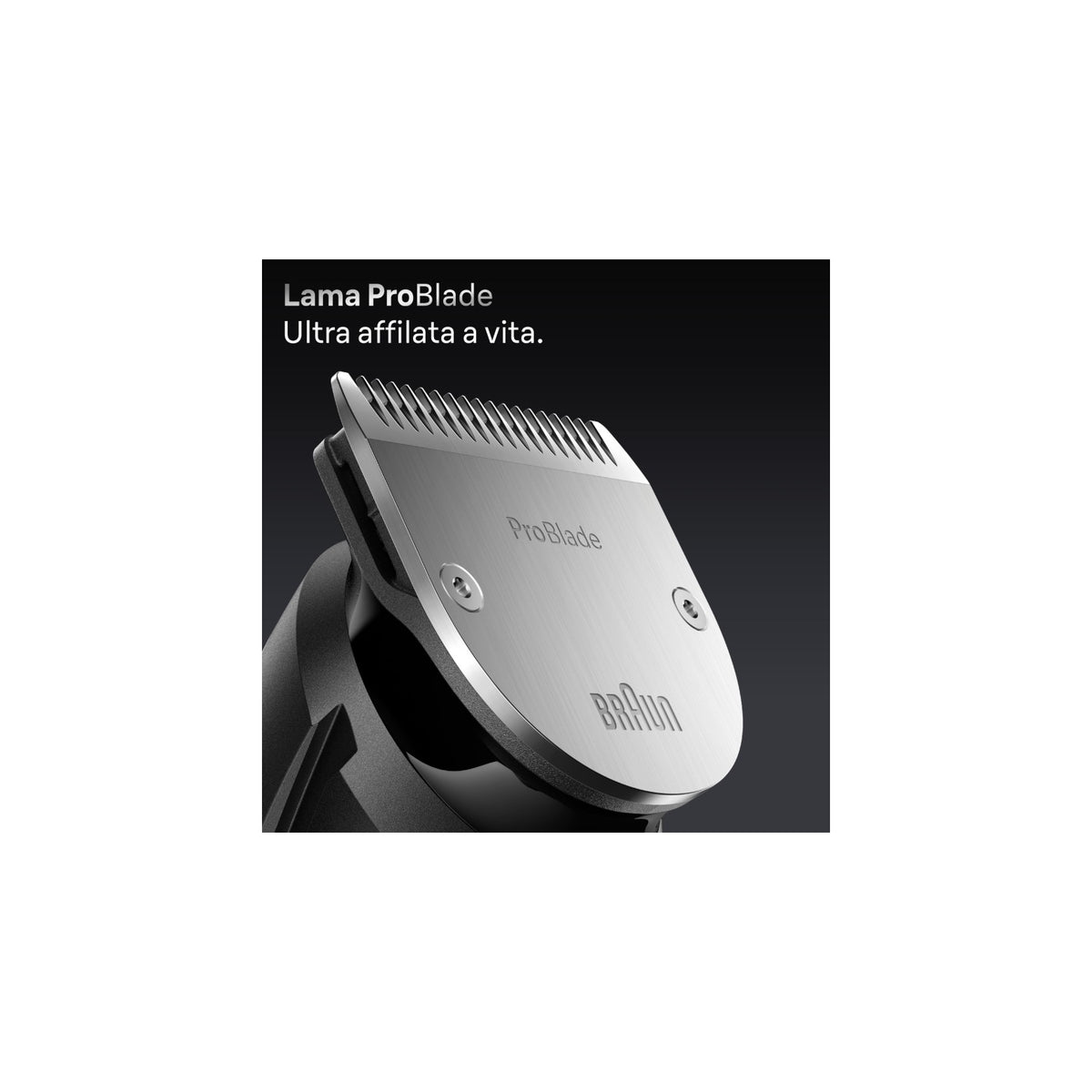 BRAUN BT7520 REGOLABARBA SERIES 7 RICARICABILE 40 LIVELLI DI TAGLIO