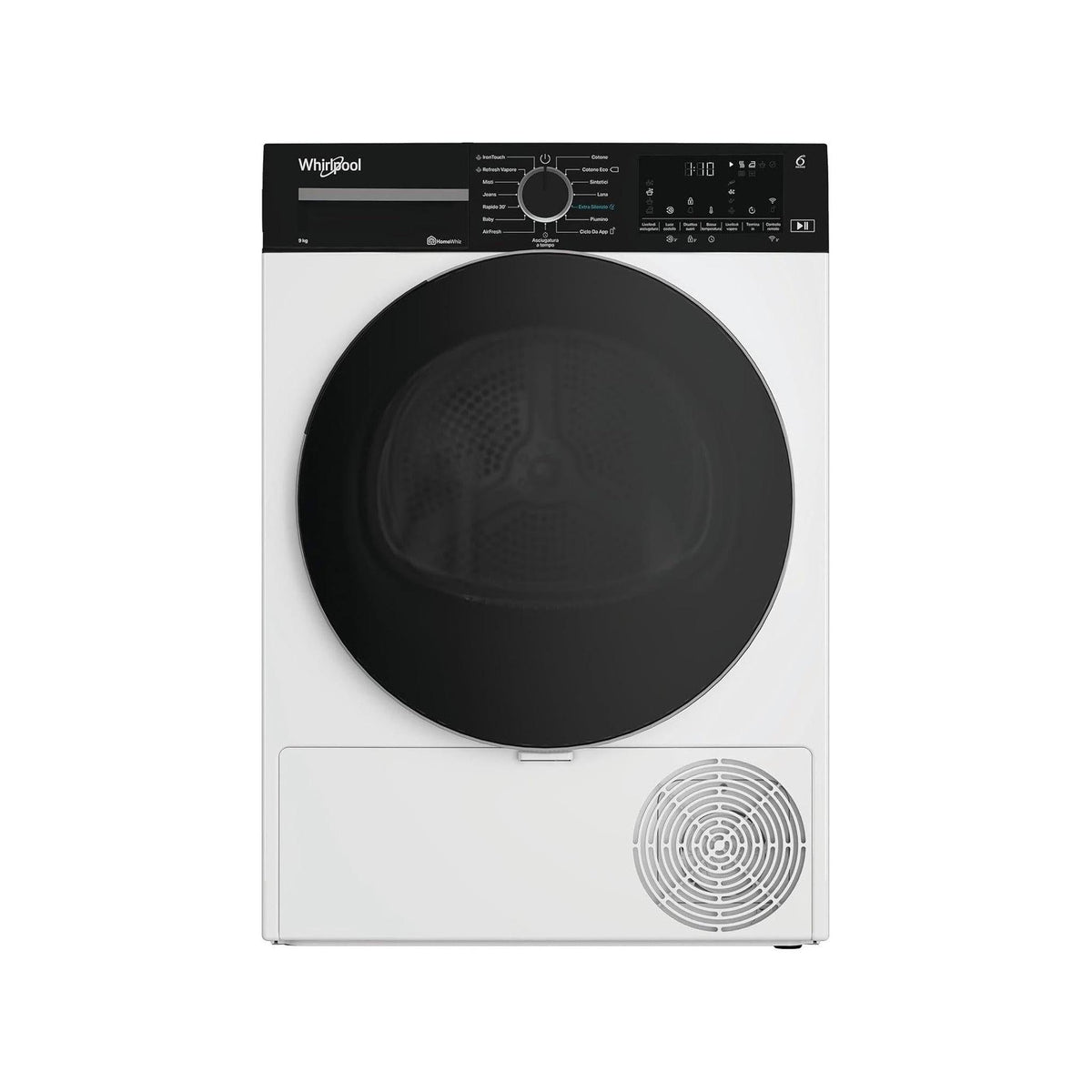 Whirlpool C WD 94M WBS IT Asciugatrice 9Kg a Pompa di Calore Wifi Classe C - CWD94MWBSIT