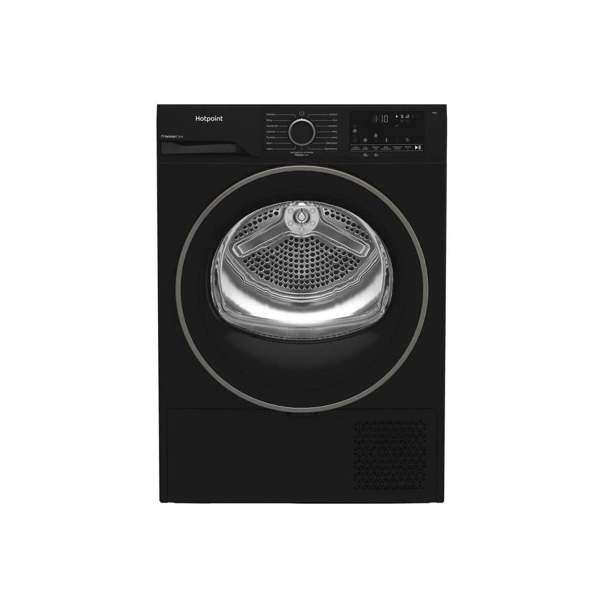 Hotpoint Ariston Asciugatrice 9kg HPT 94D BBS IT a Pompa di calore  Vapore Classe C – HPT94DBBSIT