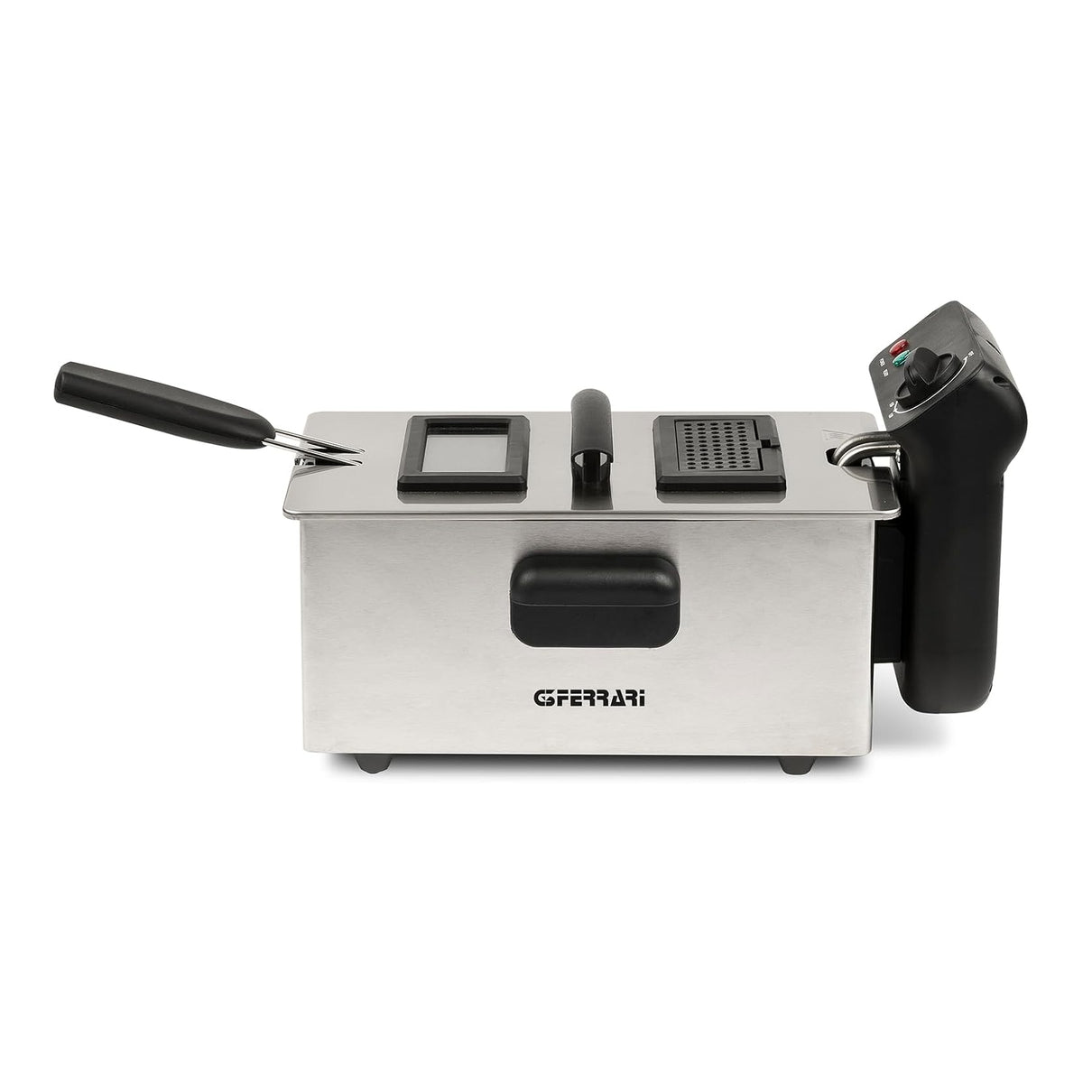 G3 Ferrari G10203 Friggitrice ad Olio 3Lt, Inox