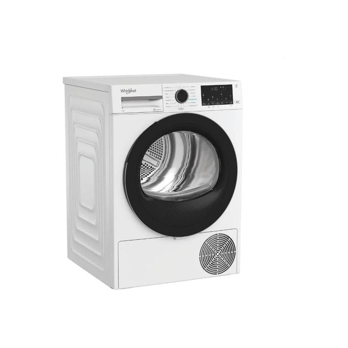 Whirlpool Asciugatrice 9Kg C WD R49M WBS IT a Pompa di Calore, Wifi, Classe C - CWDR49MWBSIT
